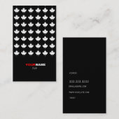 Group on Modern Maple Gold Visitekaartje (Voorkant / Achterkant)