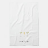 "Group Therapy" Cocktail Keukenhanddoek (Verticaal)