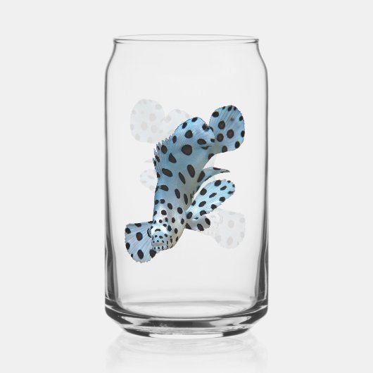 Grouper - Abstract Design - Knip uit een foto | Blikvorm Glas (Voorkant)