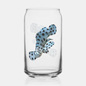 Grouper - Abstract Design - Knip uit een foto | Blikvorm Glas (Achterkant)