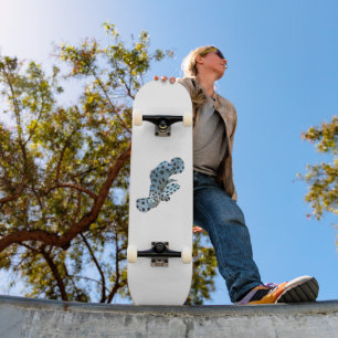 Grouper - Abstract Design - Knip uit een foto Persoonlijk Skateboard