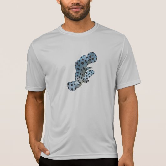 Grouper - Abstract Design - Knip uit een foto | T-shirt (Voorkant)