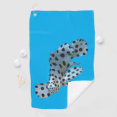 Grouper - Abstract ontwerp - Uitgesneden uit een f Golfhanddoek (Insitu)