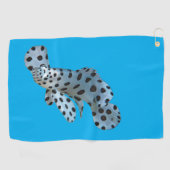Grouper - Abstract ontwerp - Uitgesneden uit een f Golfhanddoek (Horizontaal)