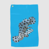 Grouper - Abstract ontwerp - Uitgesneden uit een f Golfhanddoek (Voorkant)