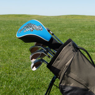 Grouper - Abstract ontwerp - Uitgesneden uit een f Golfheadcover