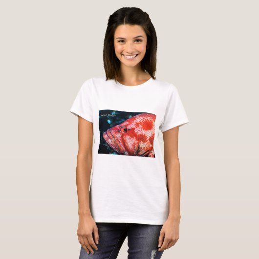 Grouper en Cleaner Garnalen T-shirt (Voorkant volledig)