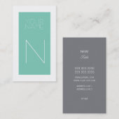 Groupon Art Deco Visitekaartje (Voorkant / Achterkant)