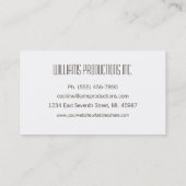 Groupon Color Block CEO Company Visitekaartjes (Achterkant)