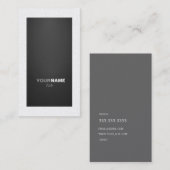 Groupon Graphite en Gold Visitekaartje (Voorkant / Achterkant)