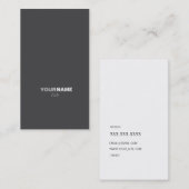 Groupon Gray Visitekaartje (Voorkant / Achterkant)