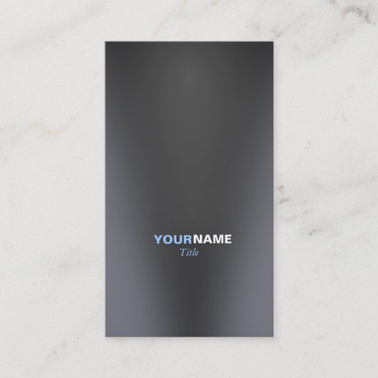 Groupon Metall Visitekaartje (Voorkant)