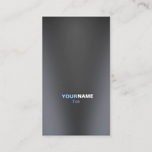 Groupon Metall Visitekaartje (Voorkant)