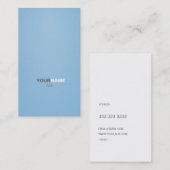 Groupon Modern font Placid Blue Visitekaartje (Voorkant / Achterkant)