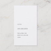 Groupon Modern font Placid Blue Visitekaartje (Achterkant)