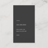 Groupon Noir Visitekaartje (Achterkant)