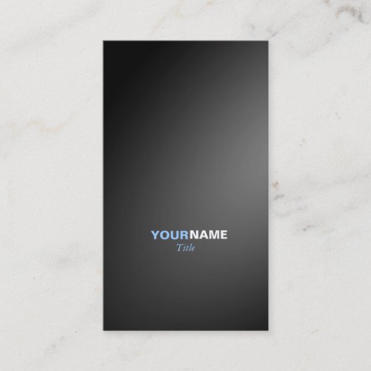 Groupon Noir Visitekaartje (Voorkant)