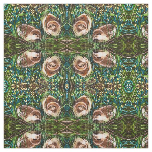 Grouse Babies Stof (Swatch)