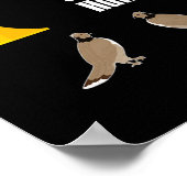 Grouse Hunting Gift - Funny Okayest Hunter Poster (Hoek)