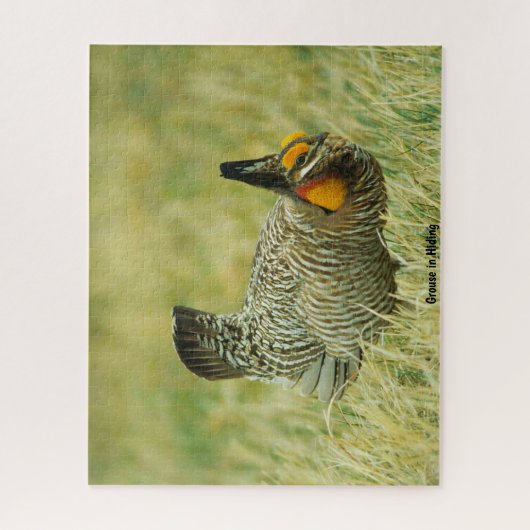 Grouse in Hiding Legpuzzel (Verticaal)