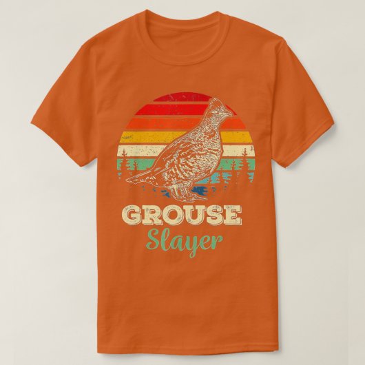 Grouse laag Funny Ruffed Grouse vogeljacht Gif T-shirt (Design voorkant)