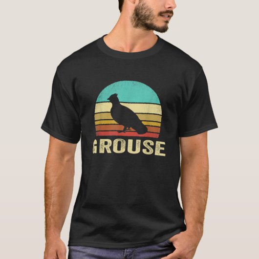Grouse Sunset T-shirt (Voorkant)