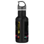 Grove levende Pareltjes Waterfles (Achterkant)