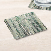 Grove of Colorado Aspen Trees Onderzetter (Schuin)