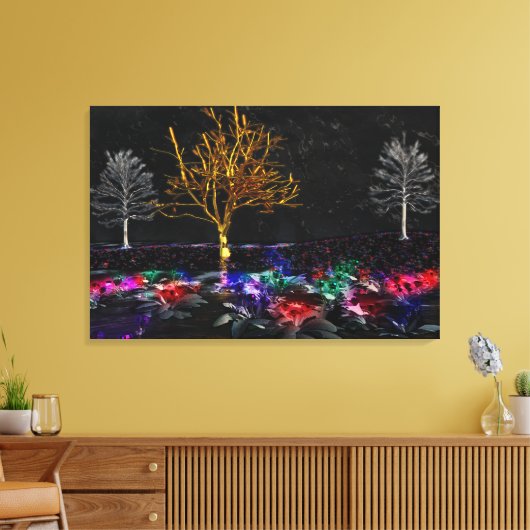 Grove of Living Pareltjes Canvas Print (Insitu (Woonkamer))