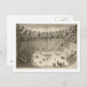 Grove of the Salle du Bal, Versailles, uit 'Les P Briefkaart (Voorkant / Achterkant)