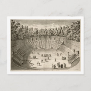 Grove of the Salle du Bal, Versailles, uit 'Les P Briefkaart