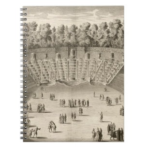 Grove of the Salle du Bal, Versailles, uit 'Les P Notitieboek