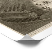 Grove of the Salle du Bal, Versailles, uit 'Les P Poster (Hoek)