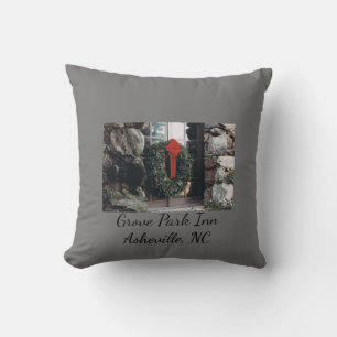 Grove Park in Pillow met kerstontwerp Kussen