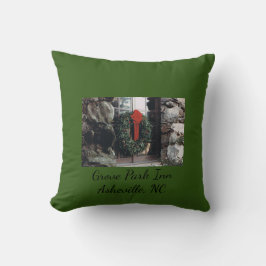 Grove Park in Pillow met kerstontwerp Kussen