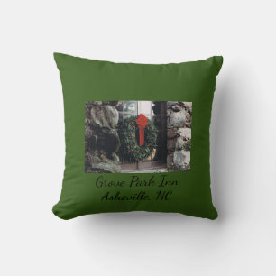 Grove Park in Pillow met kerstontwerp Kussen