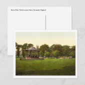 Grove Park, Weston-super-Mare, Somerset, Engeland Briefkaart (Voorkant / Achterkant)