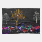 Grove van levende Pareltjes keukenhanddoeken (Horizontaal)