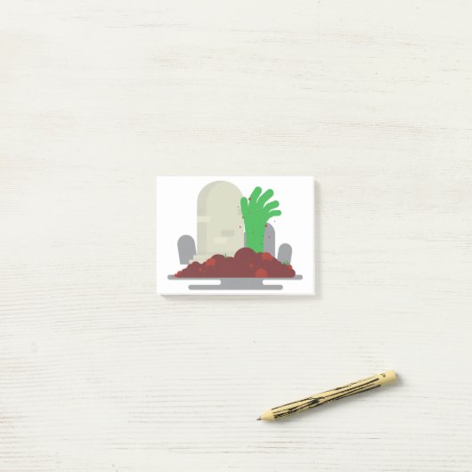 grove zombie post-it® notes (Op bureau)