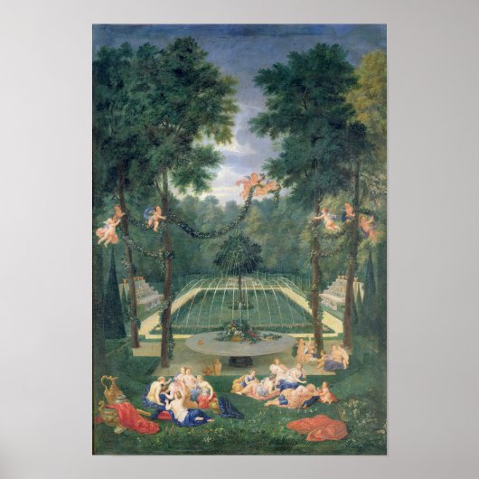 Groven van Versailles Poster (Voorkant)