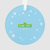 Grover Baby Eerste Kerstmis Aangepaste Foto Ontwer Ornament (achterkant)