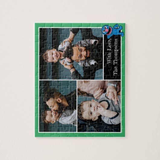 Grover Baby Photo Puzzle Legpuzzel (Verticaal)