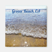 Grover Beach, CA Souvenir Fridge Magnet (Voorkant)
