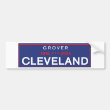 Grover Cleveland 2024 Bumpersticker