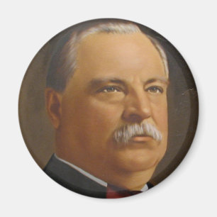Grover Cleveland 22&24 Magneet