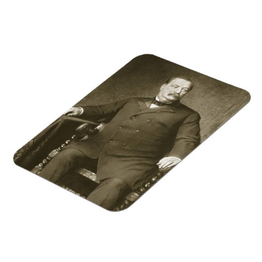 Grover Cleveland, 22e en 24e President van de Vere Magneet (Linkerzijde)
