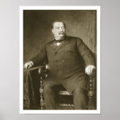 Grover Cleveland, 22e en 24e President van de Vere Poster (Voorkant)