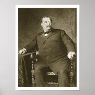 Grover Cleveland, 22e en 24e President van de Vere Poster
