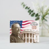 Grover Cleveland - 22ste & 24ste President van de Briefkaart (Staand voorkant)
