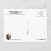 Grover Cleveland - 22ste & 24ste President van de Briefkaart (Achterkant)
